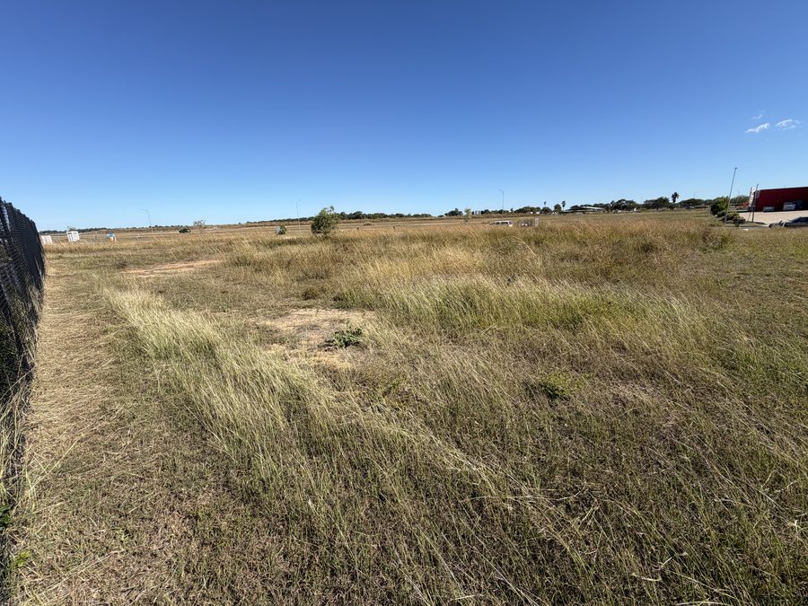 Overgrown vacant acreage block before mowing, Bundaberg